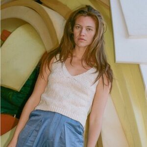 Rachel Comey Shell Tank Top — 100% Pima Cotton — Small